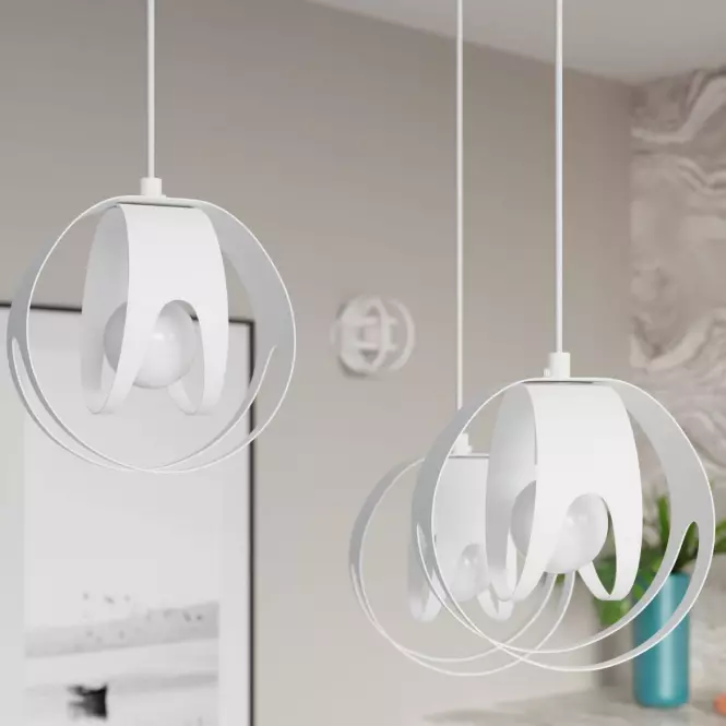Lampa wisząca Tulos 3L A-1085 biała