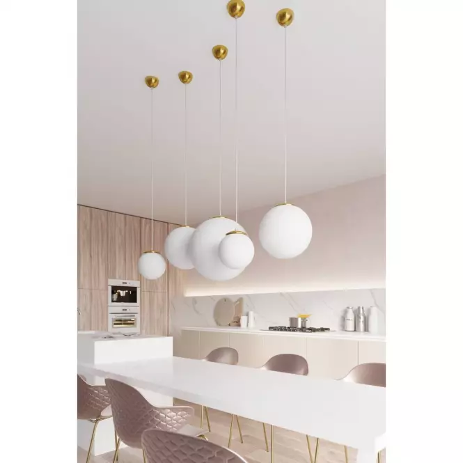 Lampa wisząca Ugo 30 A-0716 złota