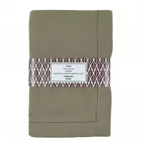 Obrus SAGA beżowy 160x220 easy care