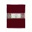 Serweta SAGA bordowa 45x45 easy care