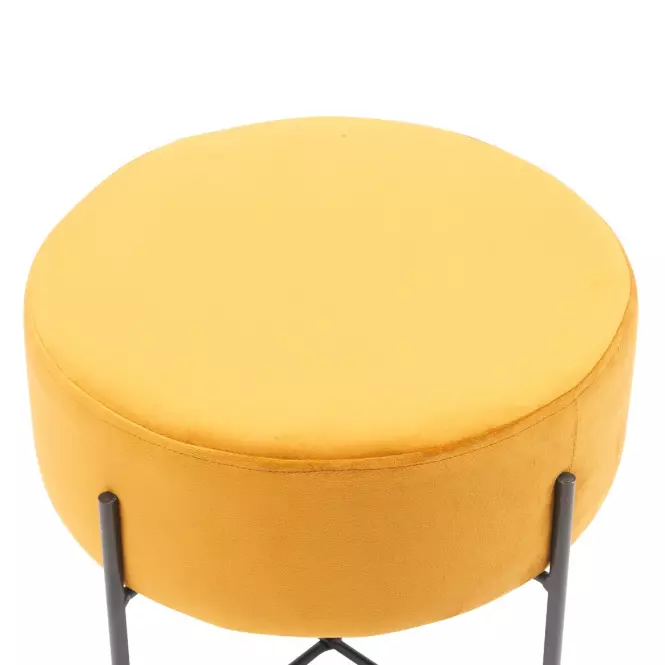 Podnóżek Bob Yellow Velvet 20