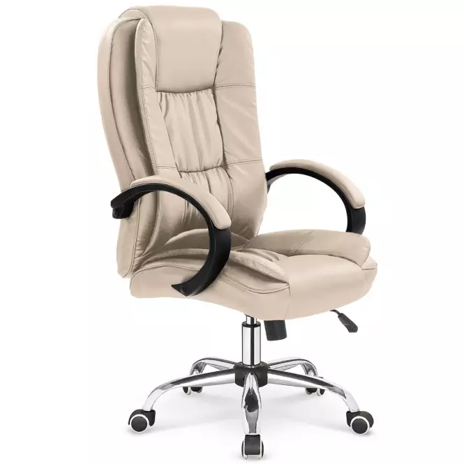 Fotel Obrotowy Relax Beżowy