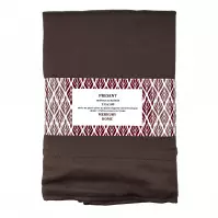 Zasłona Present na taśmie 135x180 brąz Merkury Home
