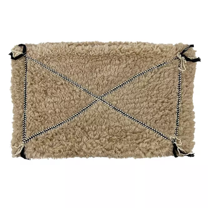 Poszewka Sherpa 30x50 beż Merkury Home