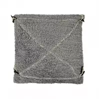 Poszewka Sherpa 45x45 szary Merkury Home
