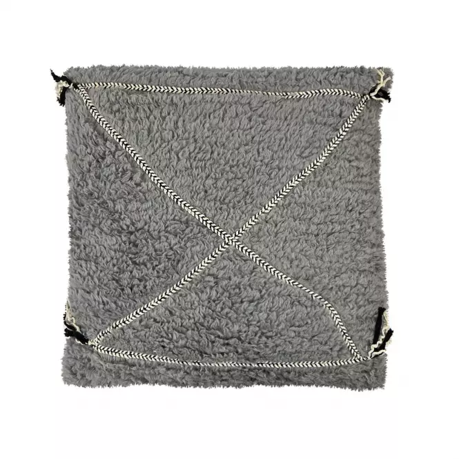 Poszewka Sherpa 45x45 szary Merkury Home