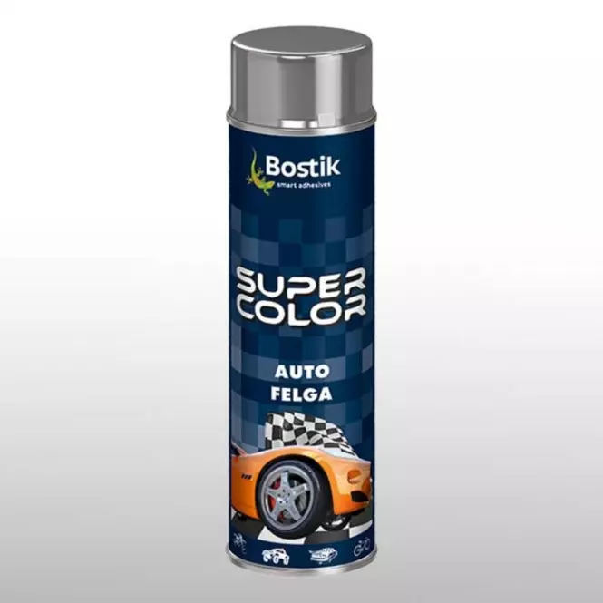 Bostik Super Color Auto Felga Srebrny 500ml