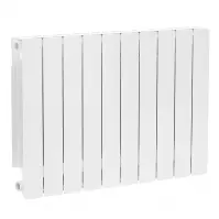Grzejnik aluminiowy ADR 500 biały 10 członów / 1095,5 W