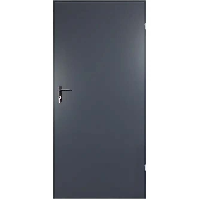 Drzwi techniczne T43 80 antracyt
