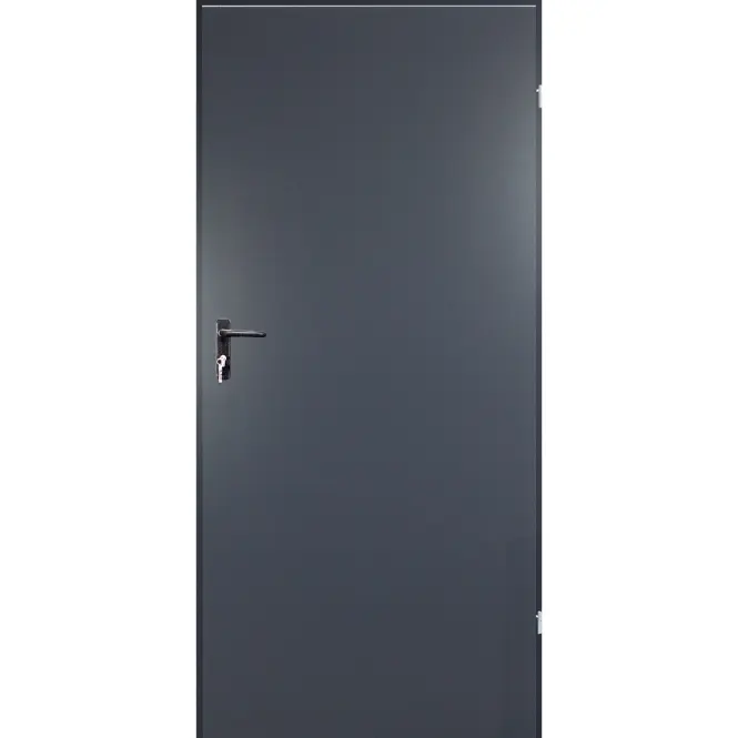 Drzwi techniczne T43 90 antracyt