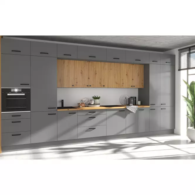Szafka kuchenna NESSA antracyt 60lo-215 2f,12