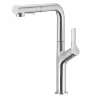Bateria zlewozmywakowa Duero Design Inox z wyciąganą wylewką