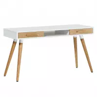 Toaletka Franklit 9612 120x45x75 naturalny/biały