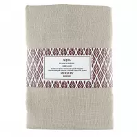 Firana na taśmie AQUA poliester beż 400x120 Merkury Home
