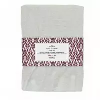 Firana na troczki AQUA poliester ecru 140x160 Merkury Home