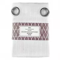 Firana na przelotkach ARIA poliester biel 140x260 Merkury Home
