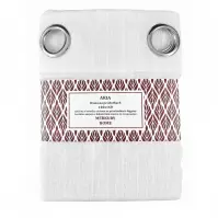 Firana na przelotkach ARIA poliester ecru 140x160 Merkury Home
