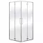 Kabina prysznicowa kwadratowa Beta 90x90x195 chrom