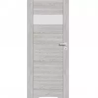 Drzwi wewnętrzne PARE 1*4 80L Dąb Szary  WC+PODC