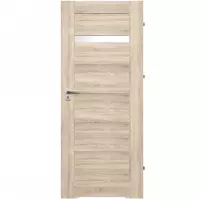 Drzwi wewnętrzne VITAPE 1*5 80P Dąb Sonoma WC+PODC