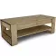 Ława Capannoli lift top dąb artisan/czarny