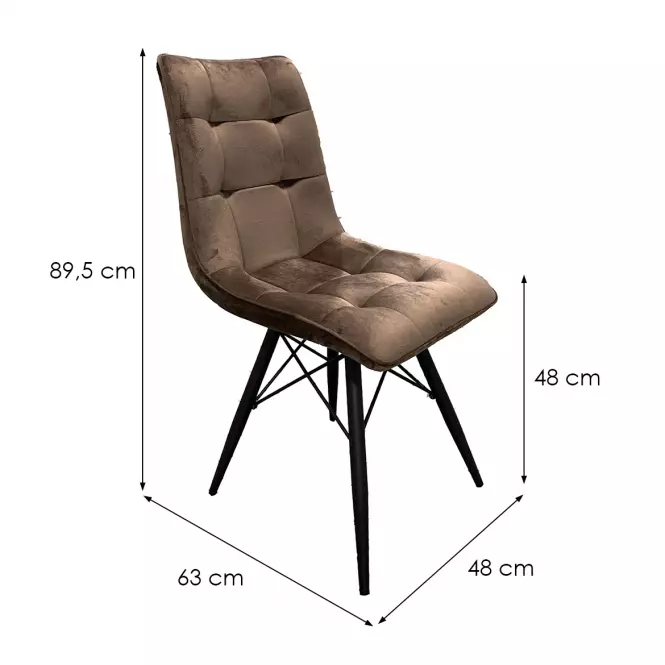 Krzesło Factory Brown G062-8