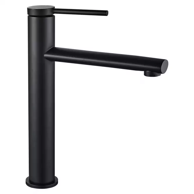 Bateria umywalkowa wysoka Rea Oval czarna