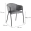 Krzesło Otto 80248b szary/czarny,2