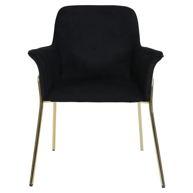 Krzesło Nero 80363 czarny/złoty