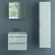 Szafka lustrzana Malaga E80 biała 521557,4