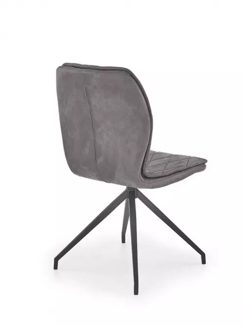 Krzesło K237 tkanina/metal popiel 49x62x90
