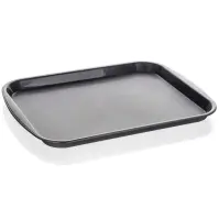 Taca Plastikowa 43x31x2cm Czarna 12824021