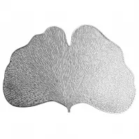 Podkładka Mariken rozmiar 45/30 cm srebrny