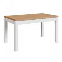 Stół rozkładany rozkładany Mini 135/175x80cm biały/craft
