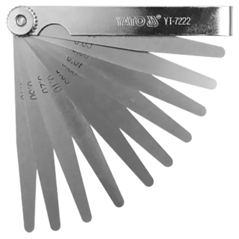 Yato Szczelinomierz 100MM 17 listków 0,02-1MM YT-7220