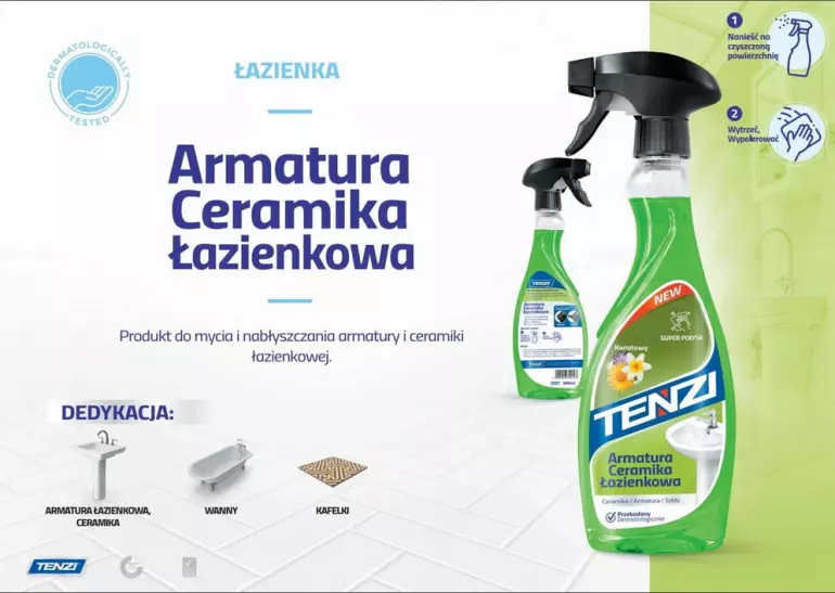 TENZI HOME PRO armatura i ceramika łazienkowa 0.5L