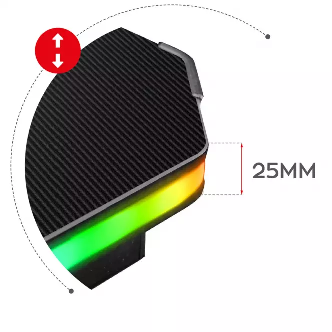 Biurko gamingowe HZ-Hero 5.0 RGB