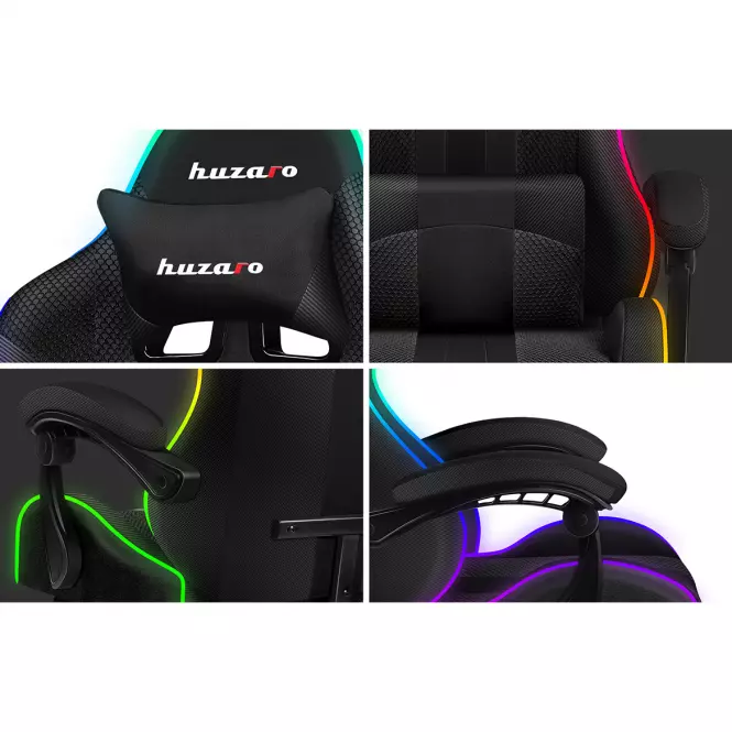 Fotel gamingowy HZ-Force 4.7 RGB Mesh