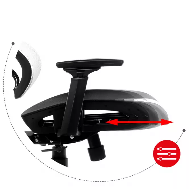 Fotel gamingowy HZ-Combat 8.0 White