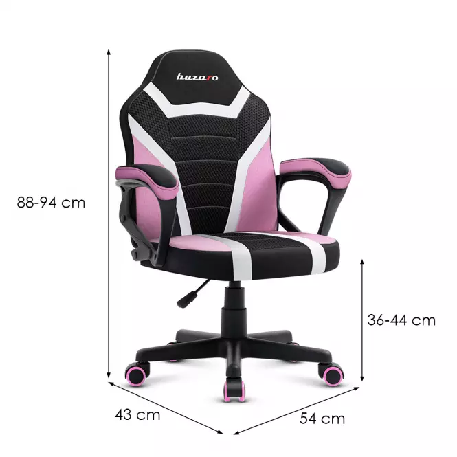 Fotel gamingowy HZ-Ranger 1.0 pink mesh