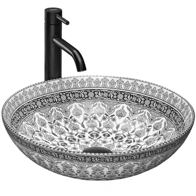 Umywalka nablatowa Arte Dark Grey