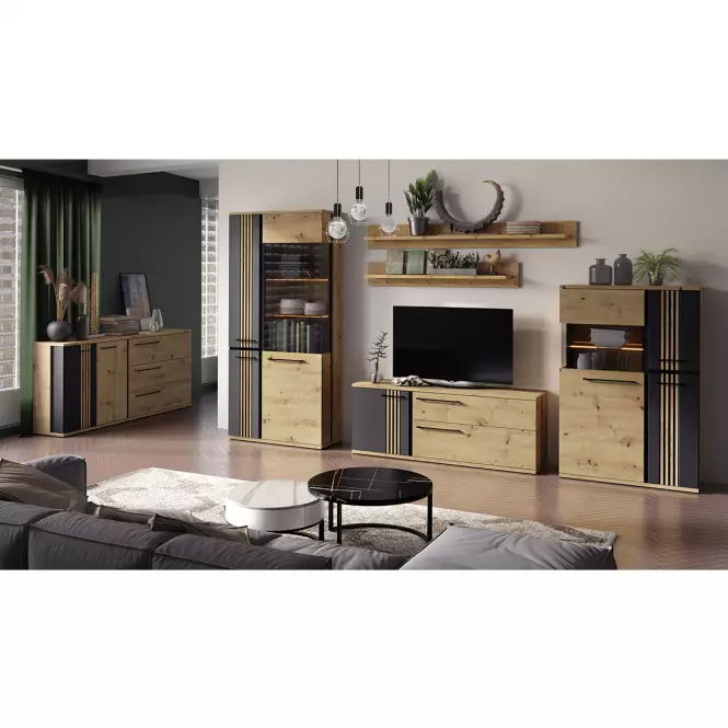 Witryna Molto ML2 black,4