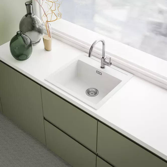 Zlew Sid 610-49 biały polarny