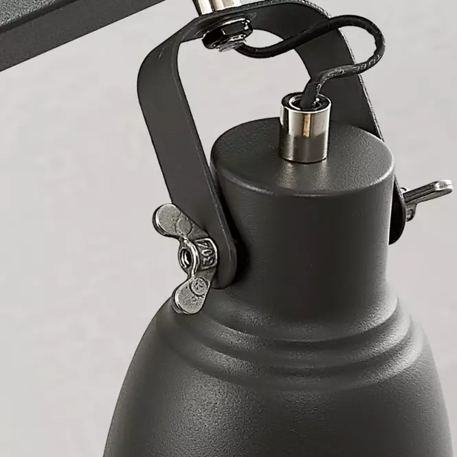 Lampa 2021152-4 DARK GREY E27 LS4
