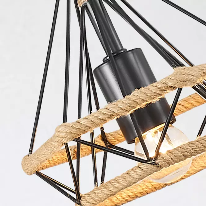 Lampa 2200134-3 BLACK PAINTED LW3
