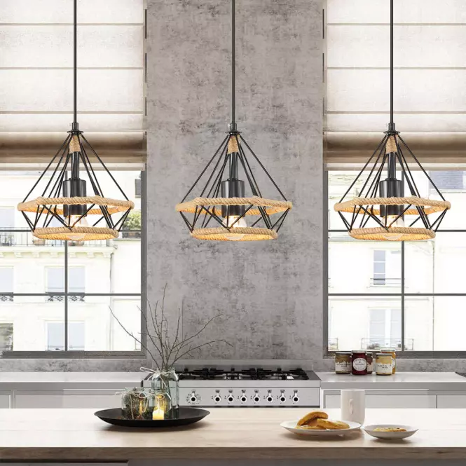 Lampa 2200134-3 BLACK PAINTED LW3