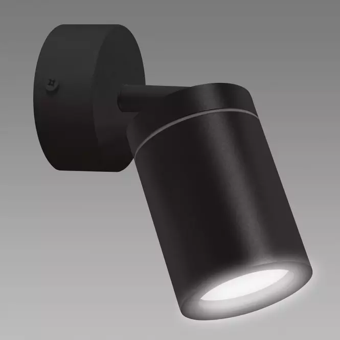 Lampa TENOR GU10 1C BLACK 04069 IP44 LS1