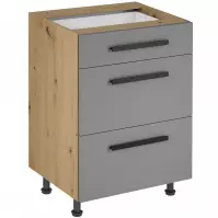 Szafka kuchenna Langen D60S3 uchwyt beige