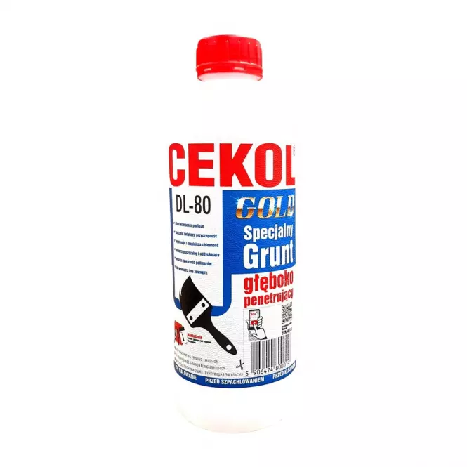 Cekol grunt specjalny głęboko penetrujący DL-80 Gold 1L