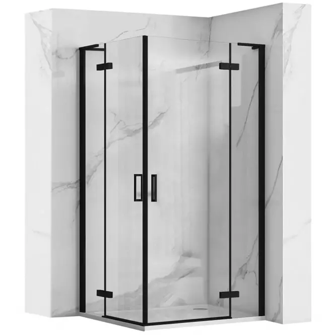 Kabina prysznicowa Hugo Rea K6600 80x80x200,5 black